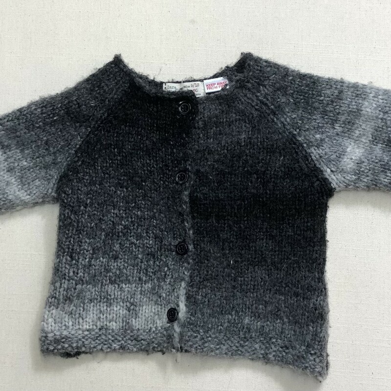 Zara Knit Sweater, Grey, Size: 9-12M
44%Wool
43%Acrylic
13%Nylon