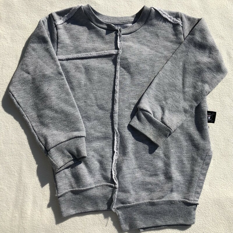 Nununu Sweatshirt, Grey, Size: 4-5Y