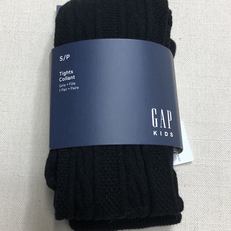 Gap Tights, Black, Size: 5-7Y
New with tag