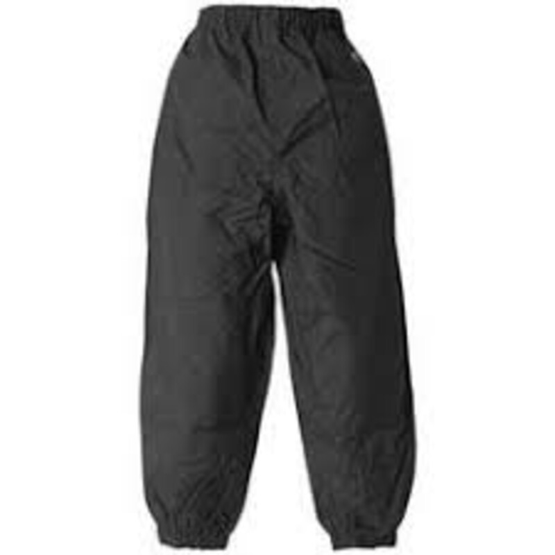 Splashy Rain Pant, Black, Size: 11-12
NEW!
100 % Waterproof
Elastic Ankle & Waistband
Fits Large