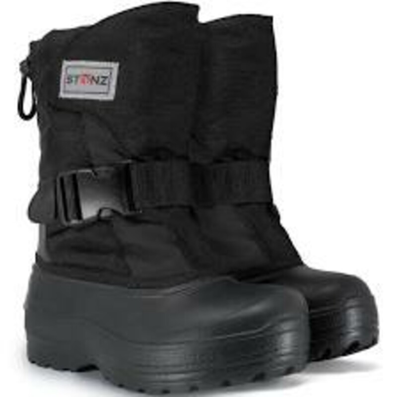 Stonz Trek Winter Boot, Black, Size: Size 11
NEW!
Made with care in Canada
For temperatures that reach -50ºC
Trek - One of the lightest snow boots on the market.
Skid-resistant and non-slip sole.