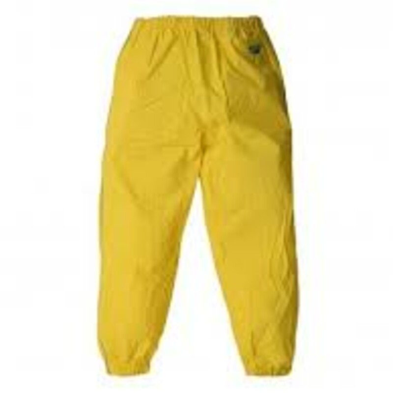 Spashy Rain Pant, Yellow, Size: 18-24M
NEW!
100 % Waterproof
Elastic Ankle & Waistband
Fits Large