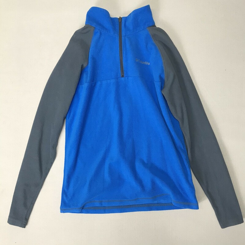 Columbia Sweater Fleece, Blue, Size: 14-16Y