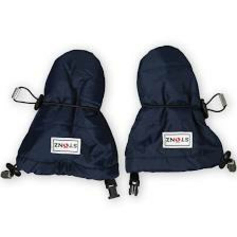 Stonz Infant Mitt, Blue, Size: 0-12 M
NEW!
100% Waterproof
Fleece Insulated- Warmest on the Market
Mittz Stay On!  With Adjustable Toggles