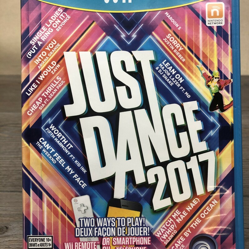 Just Dance WII U 2017, None, Size: USED