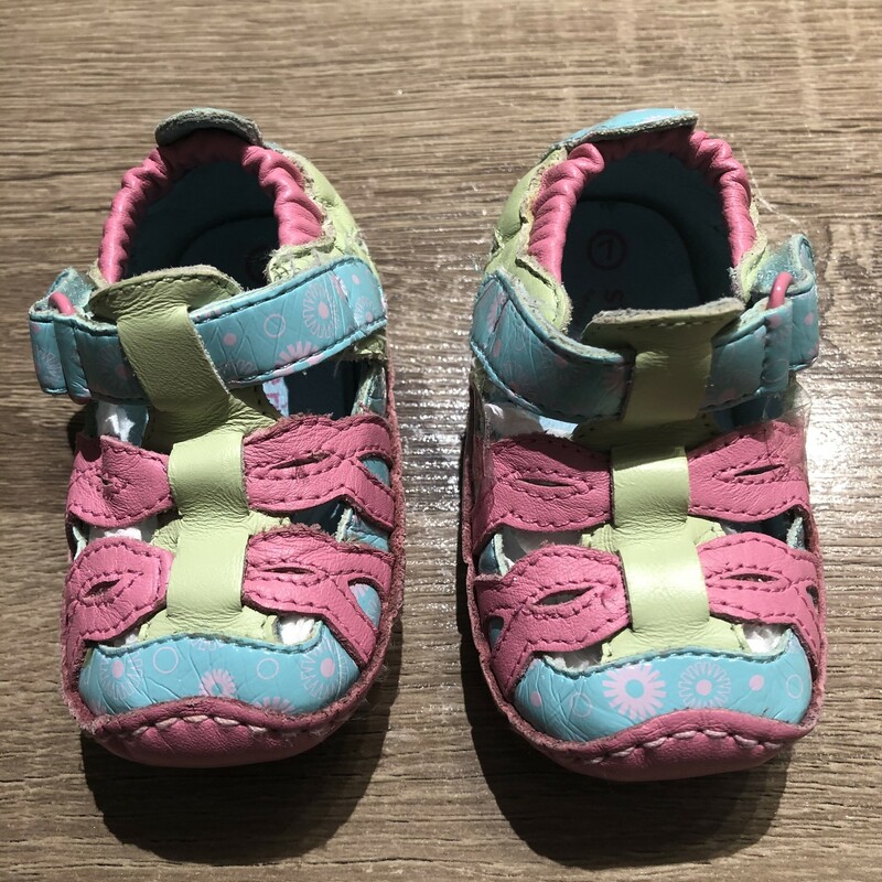 Stride Rite Infant Sandal, Multi, Size: 2T