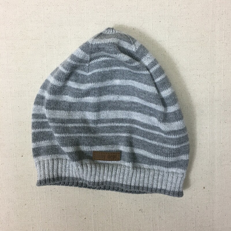 H&M Baby Hat, Grey, Size: 2/6m