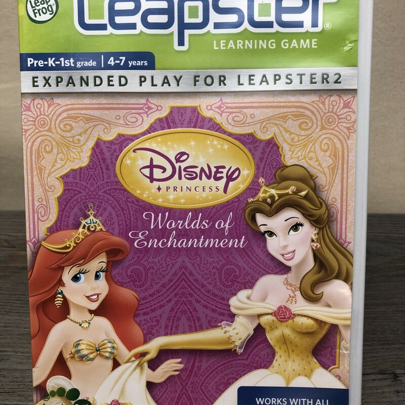 Leapster Game, Princess, Size: USED