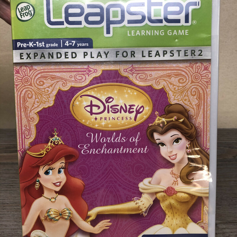 Leapster Game Disney, Princess, Size: NEW