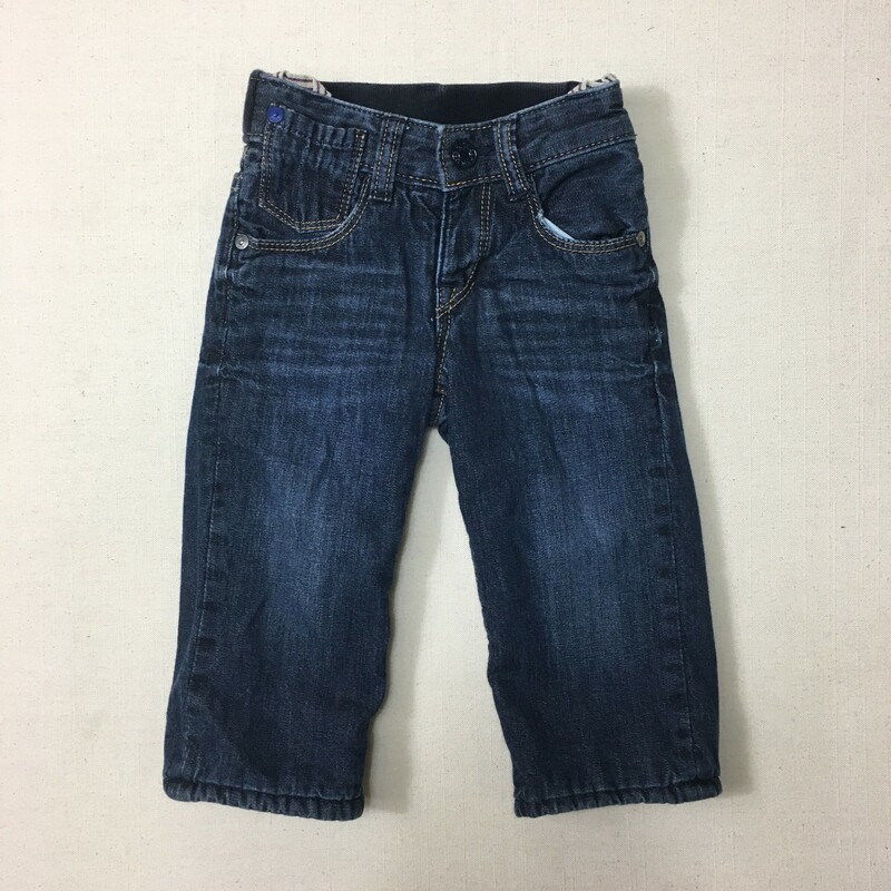 Gap Lined Jeans, Blue, Size: 12-18M
