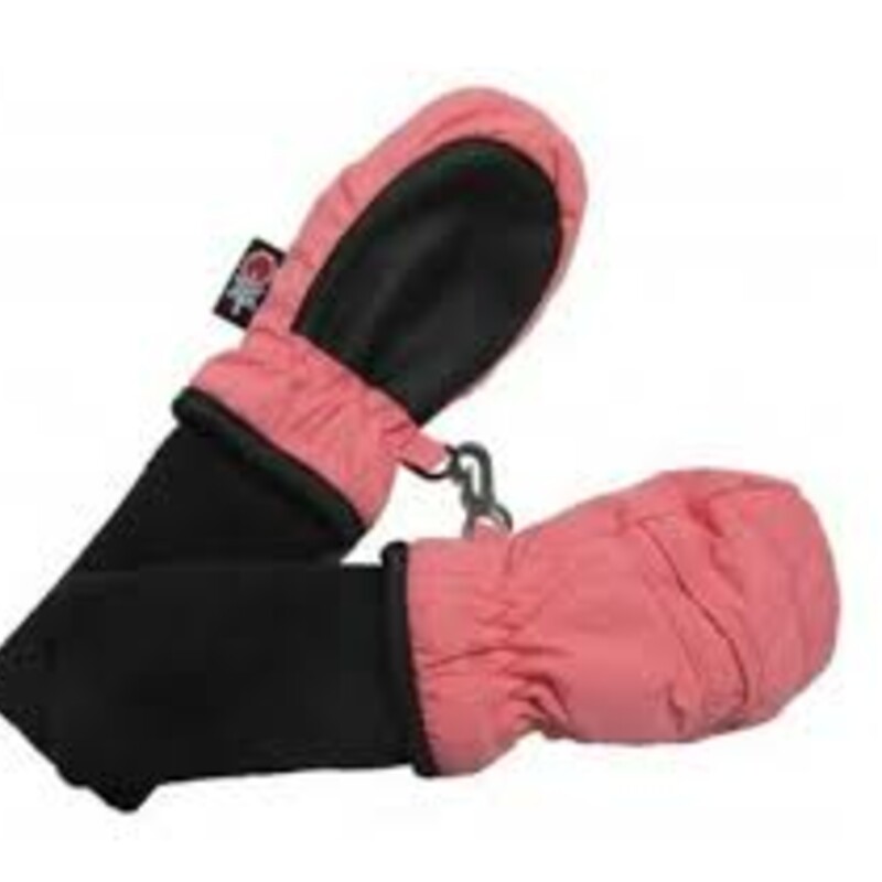 Snowstoppers Nylon Mitten
Coral Pink
Fits Age 6-18 M

NO THUMB!

100% WATERPROOF

40 GRAMS THINSULATE