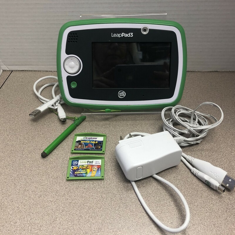 Leap Pad3, Green, Size: 2 Games