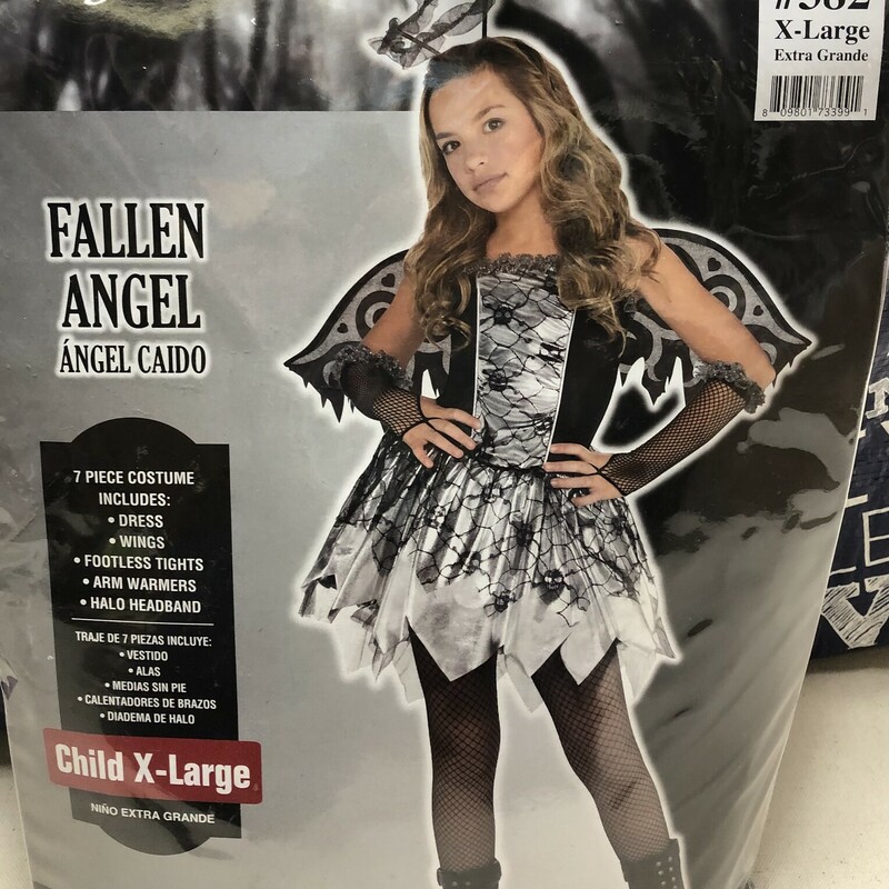 Fallen Angel, Silver, Size: 14-16Y