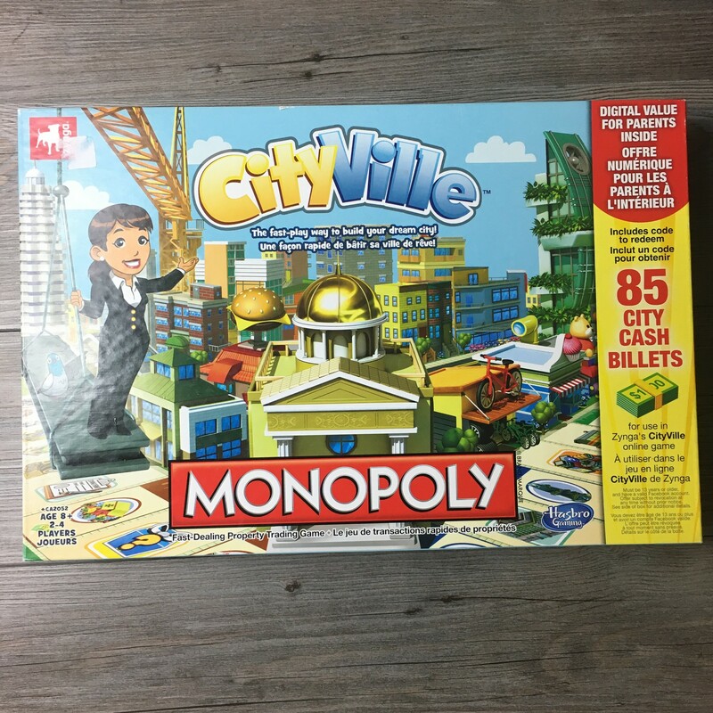 Monopoly Cityville, Multi, Size: Complete