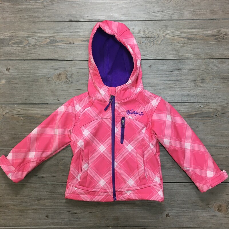 Weather Proof Jacket, Pink, Size: 4y
