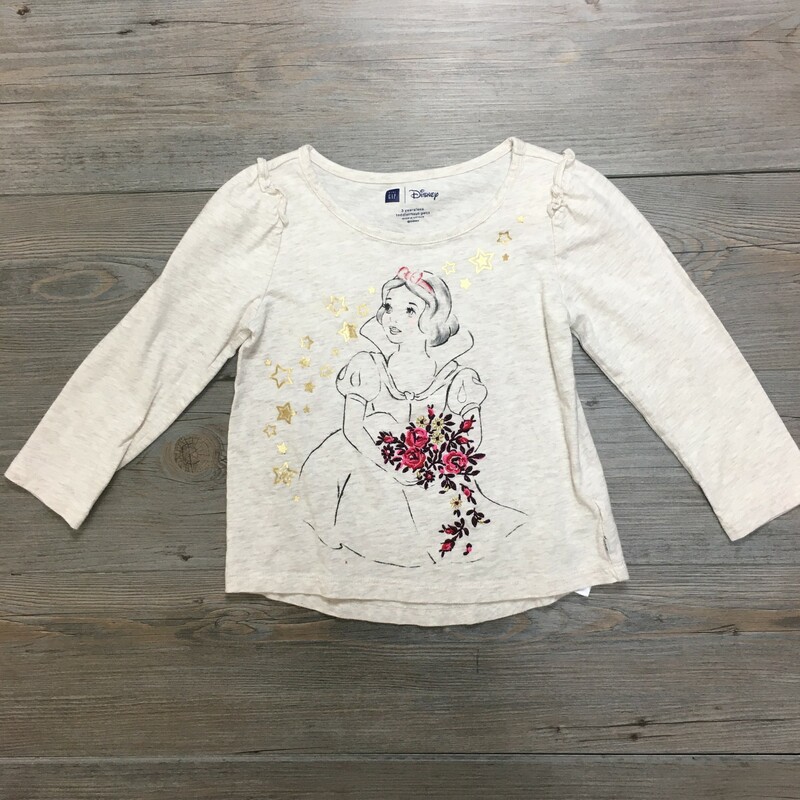 Gap Snow White Shirt, Multi, Size: 3Y
