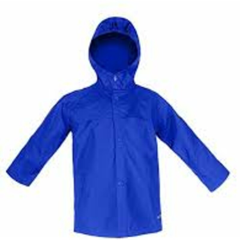 Splashy Rain Jacket, Blue, Size: 5-6Y
NEW!
100 % Waterproof
New Zipper Closure
Vented Chest
