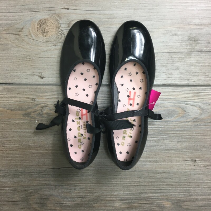 Capezio Tap Shoes, Black, Size: 5.5