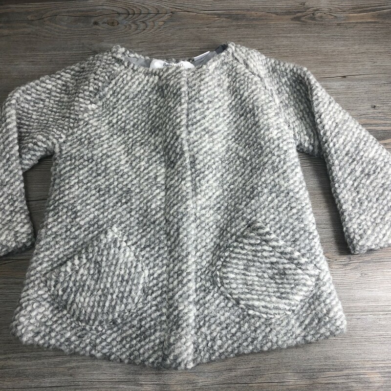 Zara Knit Jacket, Grey, Size: 18-24M
Brand new with tags