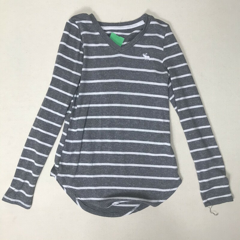 Abercrombie Shirt, Striped, Size: 9-10Y