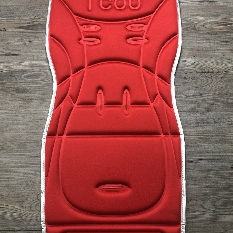 Icoo Stroller Seat Pad/ne, Red, Size: Stroller