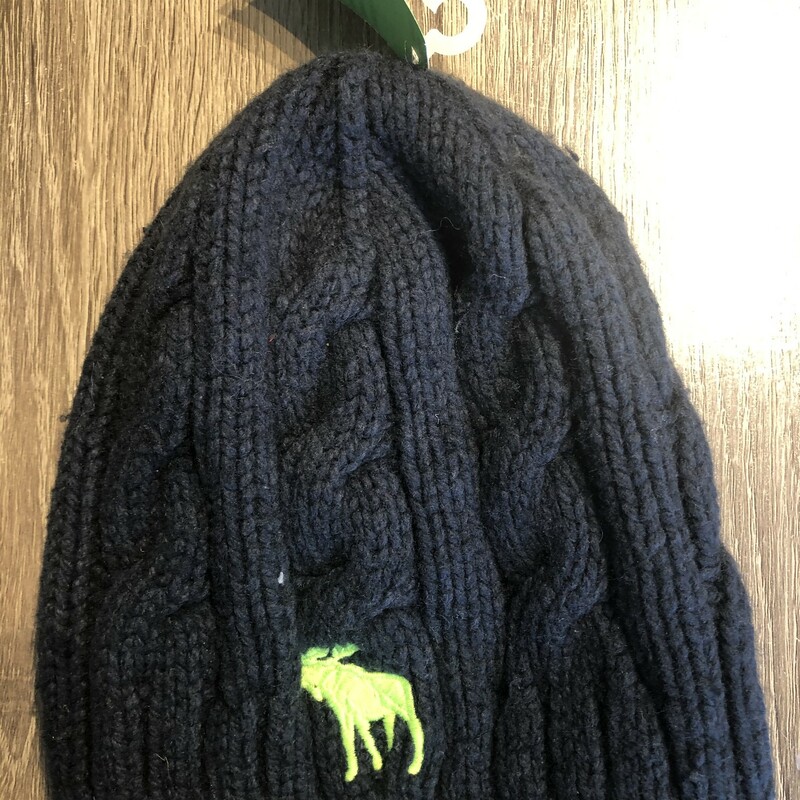 Abercrombie Knit Hat, Navy, Size: 6Y