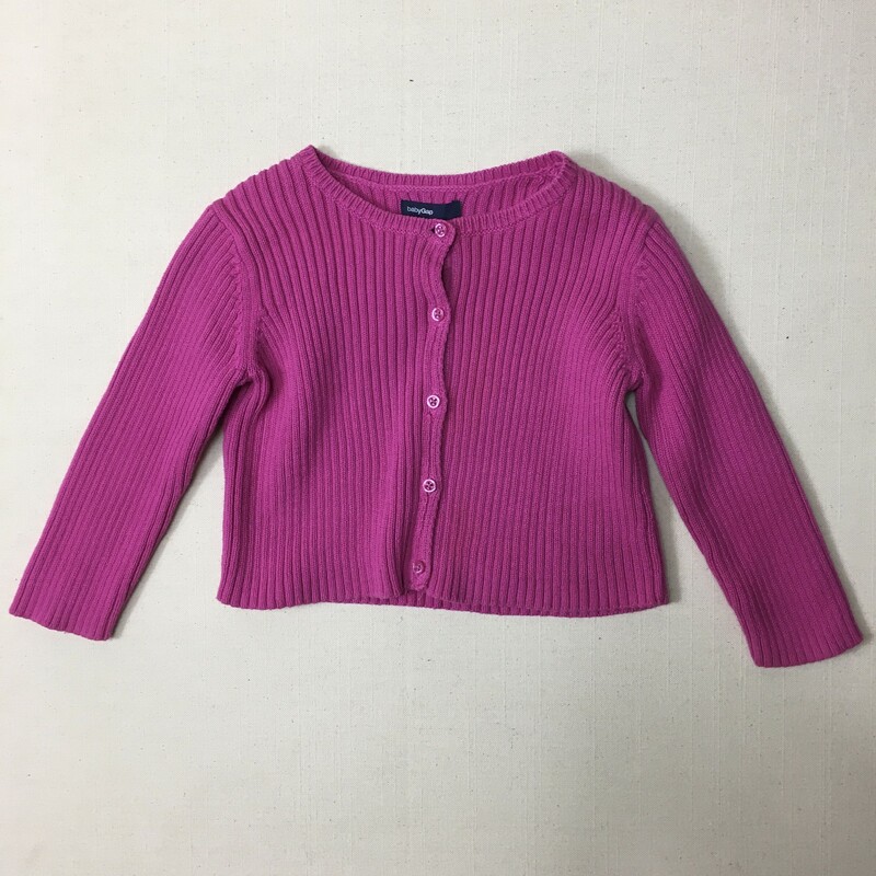 Gap Cardigan Sweater, Pink, Size: 18-24M