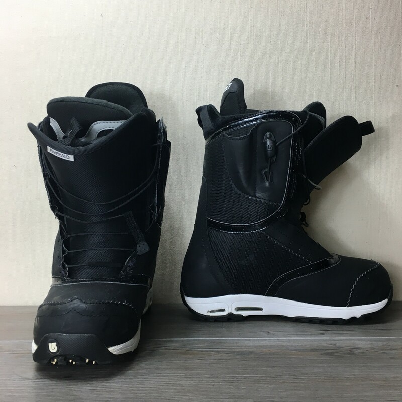 Burton Emerald (Women) Snowboard Boots, Black, Size: 6