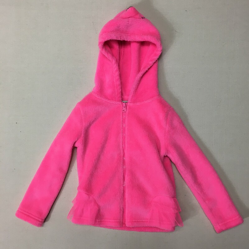 Oshkosh Fleece Sweater, Pink, Size: 4Y