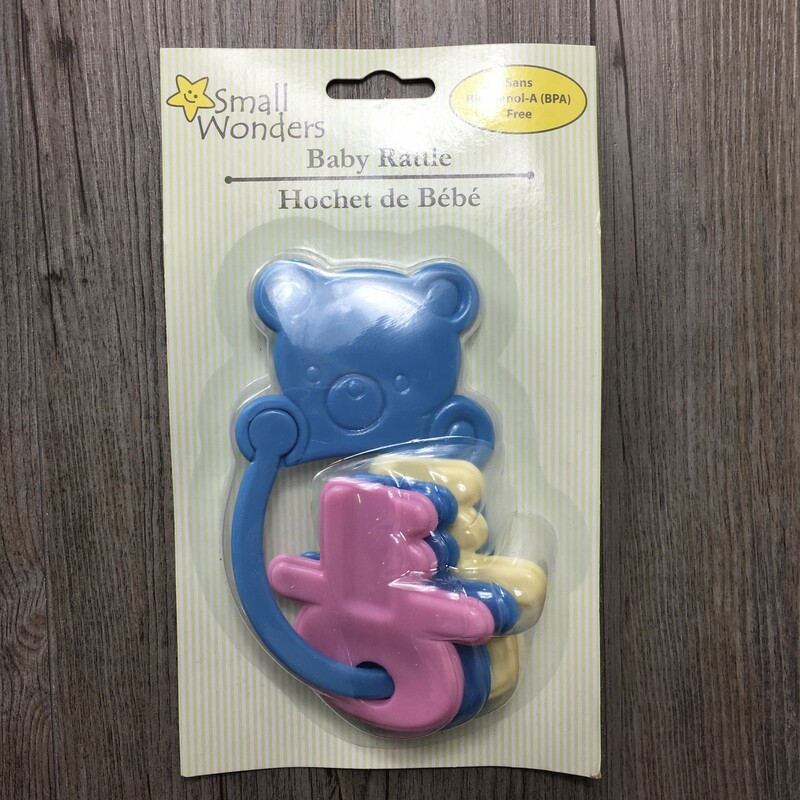 Small Wonders Baby Rattle, Multi, Size: New