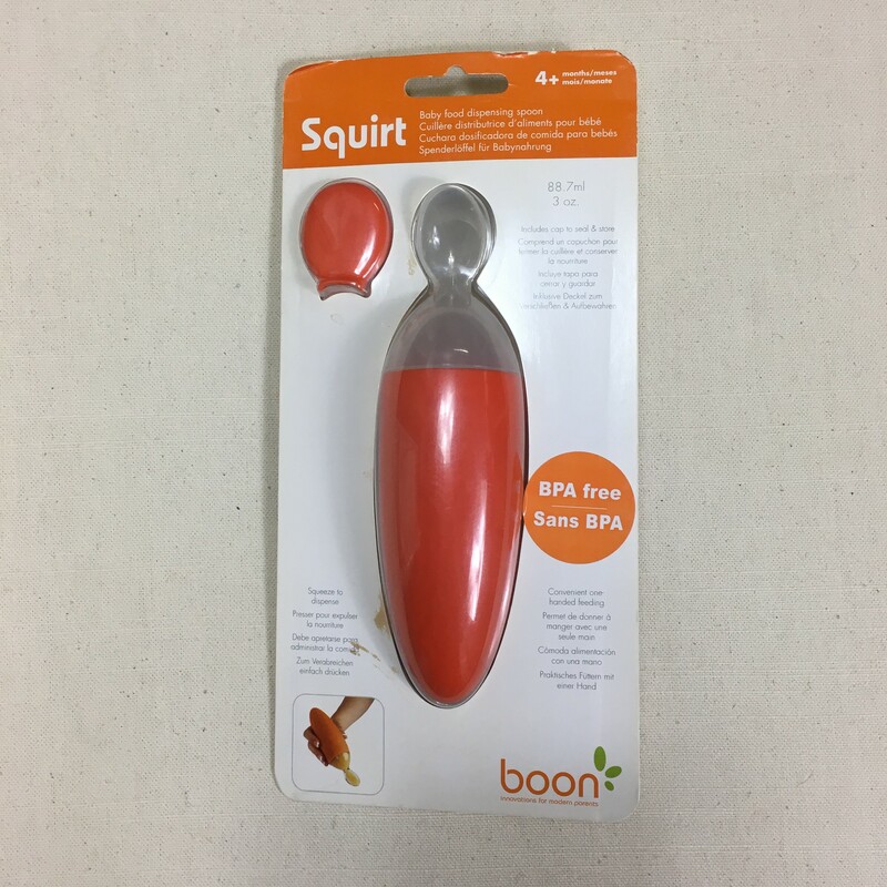 Boon Squirt, Orange, Size: New