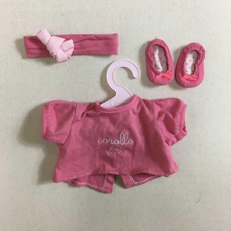Corelle Doll Clothing 14, Pink, Size: 4pcs