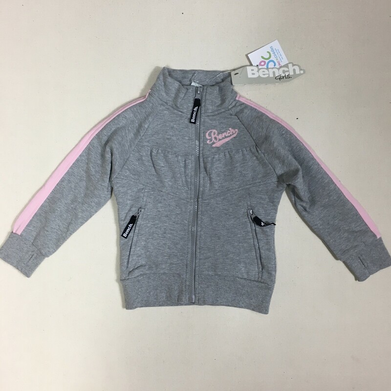 Bench Sweater, Grey, Size: 3-4Y