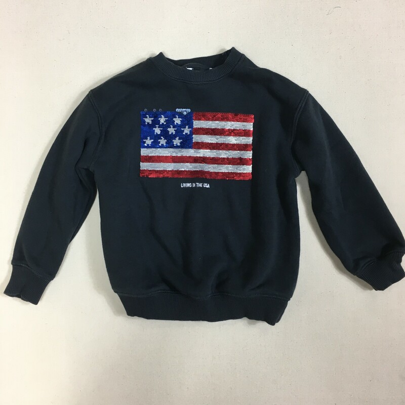Sweater USA Sequin Front
