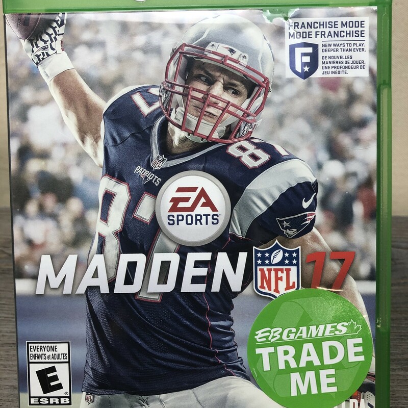 Madden NFL 17 Xbox One, None, Size: USED