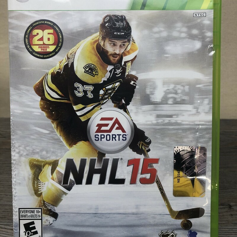 NHL15 Xbox 360, None, Size: USED