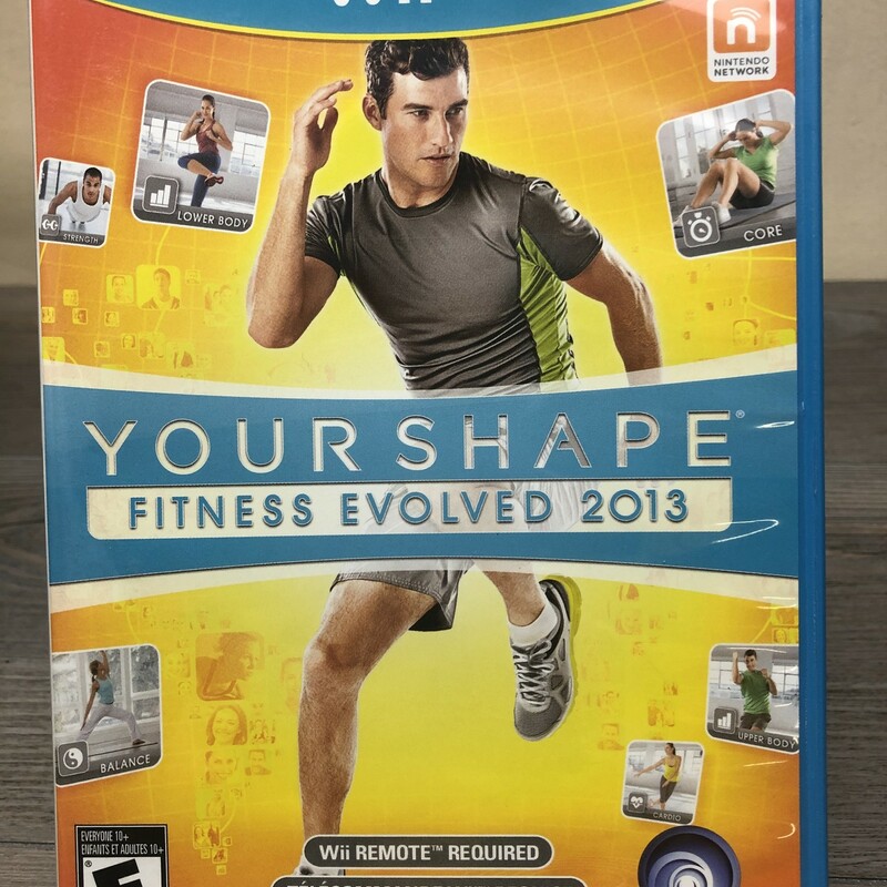 Your Shape 2013 WII U, None, Size: USED