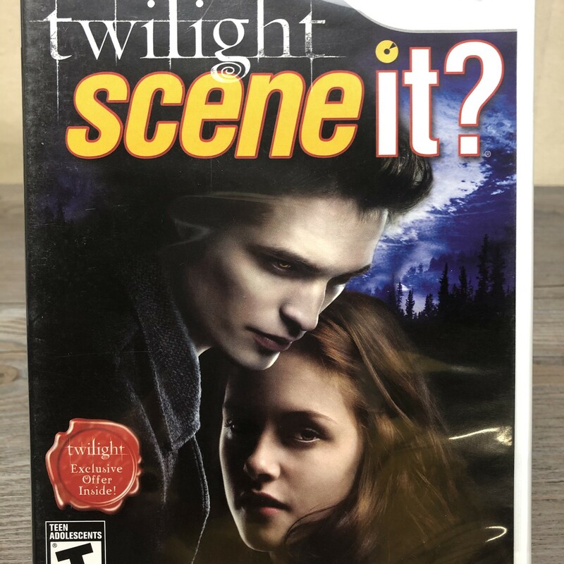 Twilight Scene It ? WII, None, Size: USED