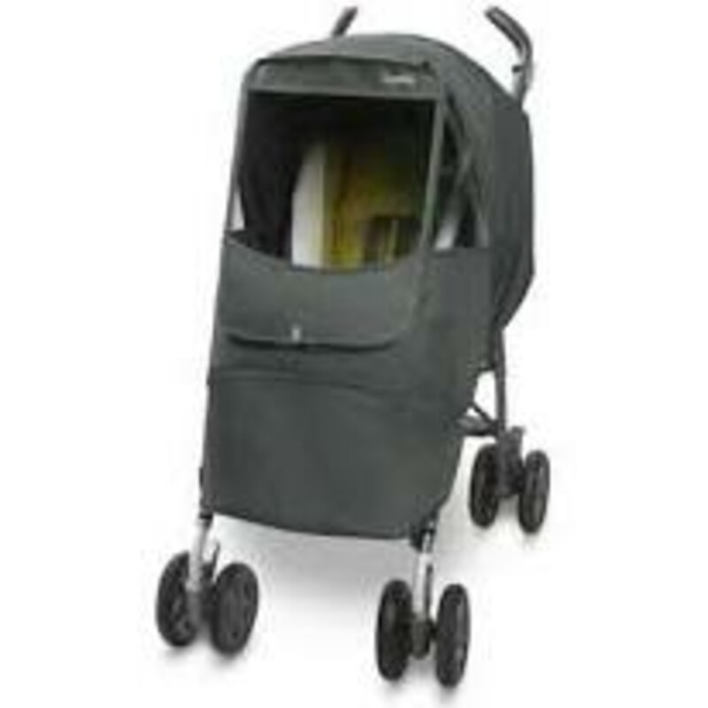Manito Melange Alpha, Black Grey
NEW ! For Strollers with 3/4 Wheels
Large UV protective windows on three sides
Large easy in-and-out entry
Detachable foot wrapper for easy cleaning
Breathable Nylon

Attention : Please call the store to confirm with Cover is Right for you!
Stroller is NOT included! and This item can NOT be used for stroller without a basic canopy