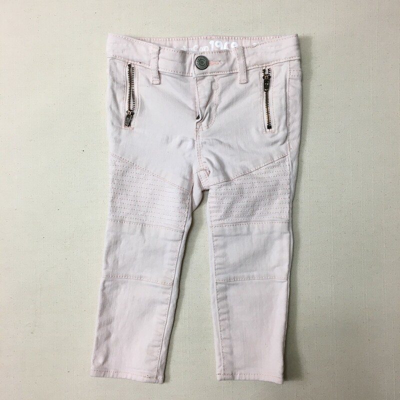 Gap Skinny Jeans, Peach, Size: 18-24M