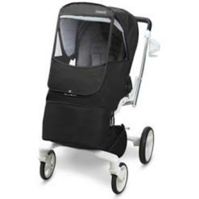 Manito Melange Beta, Black Grey
NEW ! For Strollers with 3/4 Wheels
Large UV protective windows on three sides
Large easy in-and-out entry
Detachable foot wrapper for easy cleaning
Breathable Nylon

Attention : Please call the store to confirm with Cover is Right for you!
Stroller is NOT included! and This item can NOT be used for stroller without a basic canopy!