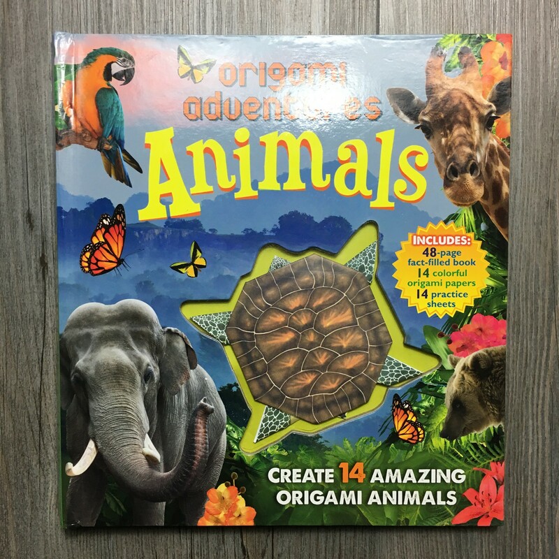 Origami Adventures Animal, Multi, Size: Hardcover