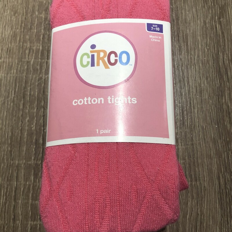 Circo Tights, Pink, Size: 7-10
shoe size