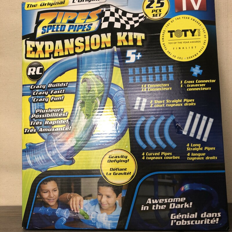 Zipes Speed Pipes, Multi, Size: 5Y+
Expansion kit , NEW