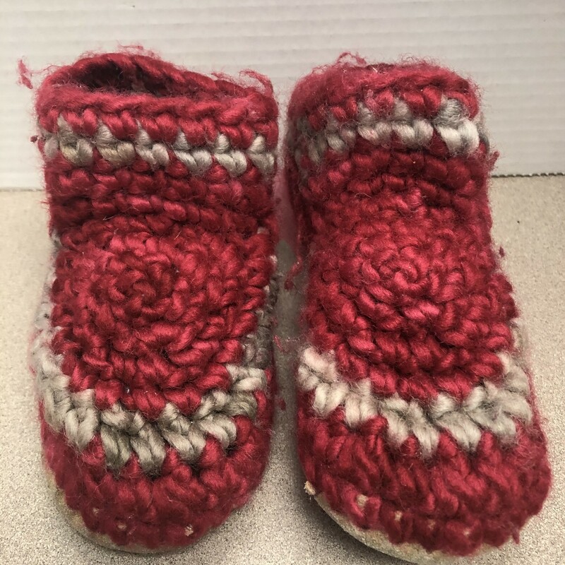 Podraig Booties, Red, Size: 7T
