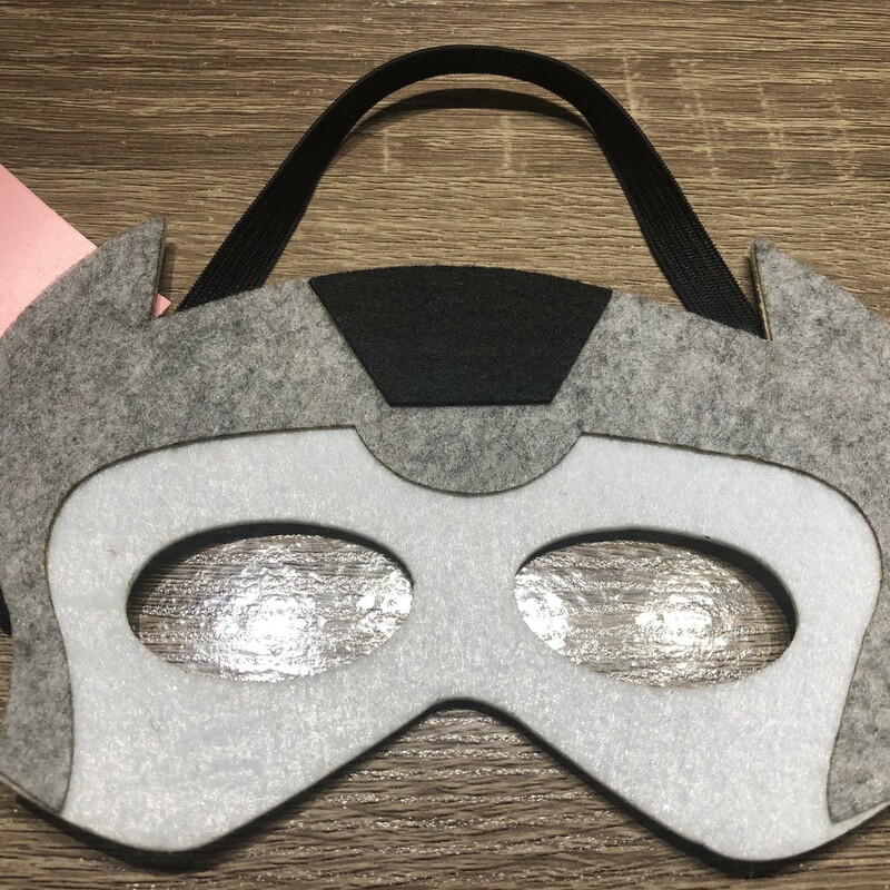 Felt Paper Mask, Grey