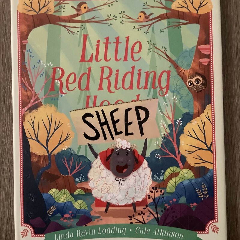 Little Red Riding Sheep, Multi, Size: Hardcover