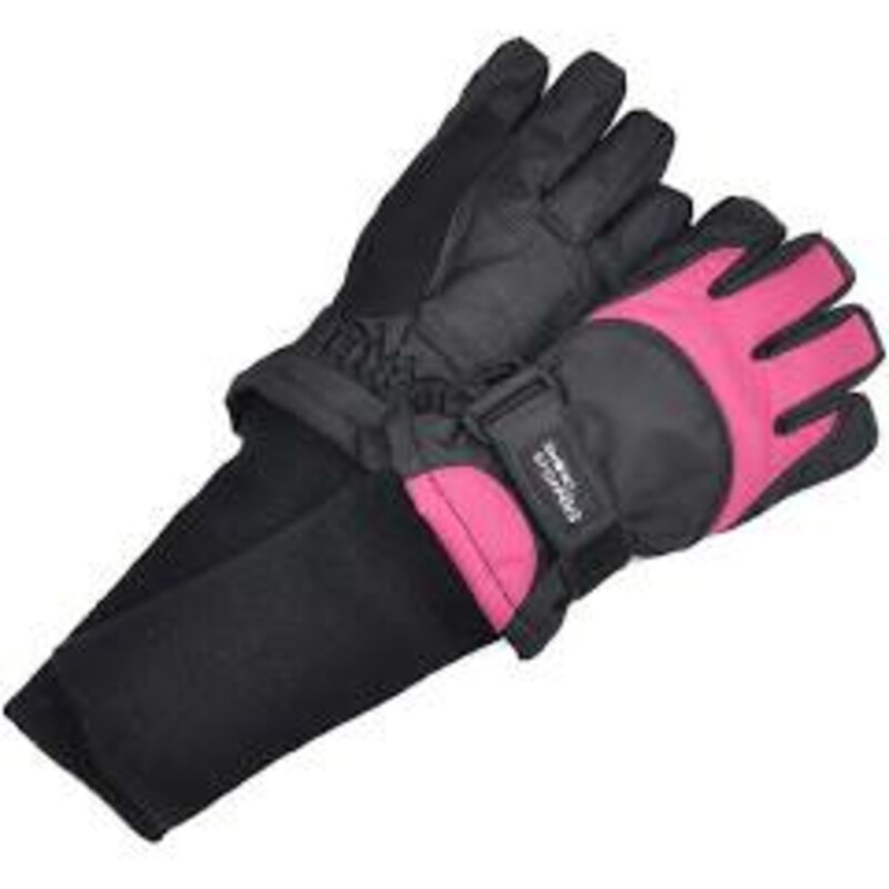 Snowstoppers Nylon Glove, Fuchsia, Size: Age 4-7