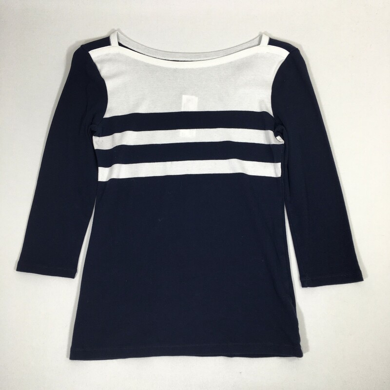 GAP Long Sleeve Striped S, Blue And, Size: Medium