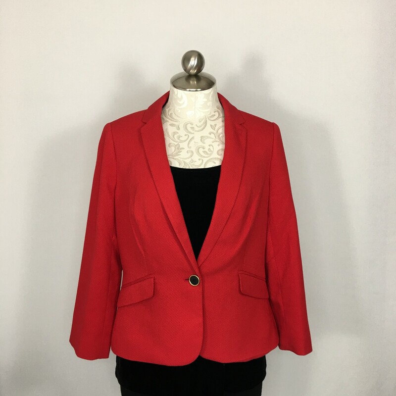 The Limited Blazer With G, Red, Size: Medium